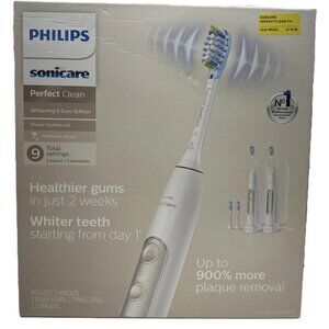 Philips Sonicare PerfectClean Rechargeable Toothbrush, 2-pack